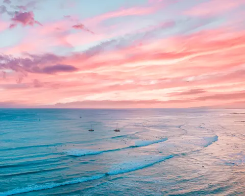 Meeres-Sonnenuntergang 4K Hintergrundbild · ocean · 3840×3072