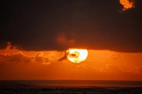 海の夕日 4K壁紙 · ocean · 3840×2560