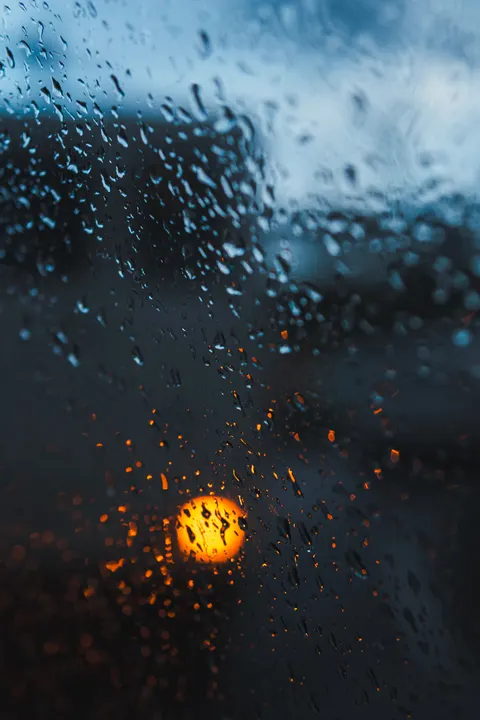 Rain Window Phone Wallpaper · rain · 1440×2160