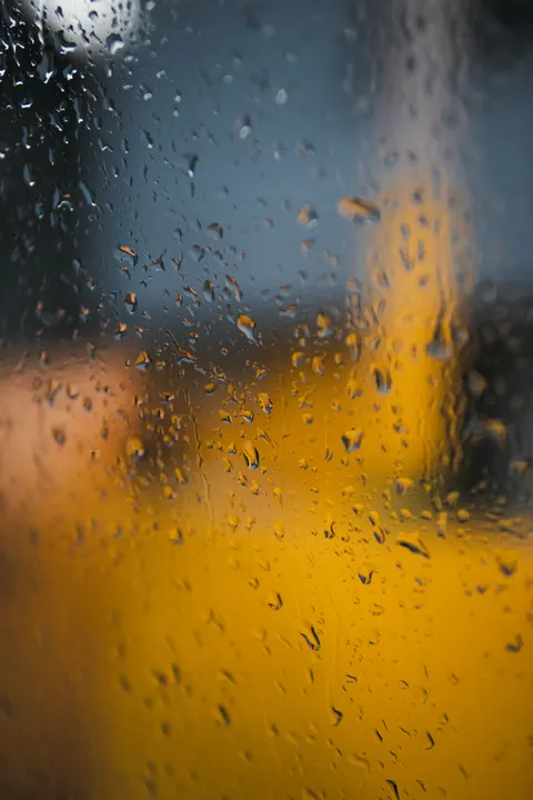 Rain Window Phone Wallpaper · rain · 1440×2160
