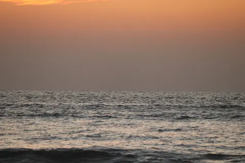 Ocean Sunset 4K Wallpaper · ocean · 3840×2560