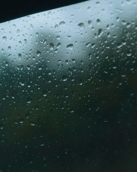 Rain Window Phone Wallpaper · rain · 1440×1801
