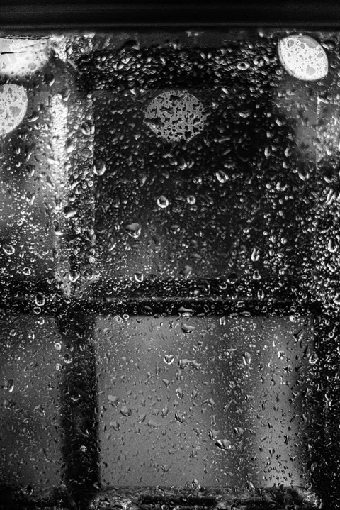 Rain Window Phone Wallpaper · rain · 1440×2158