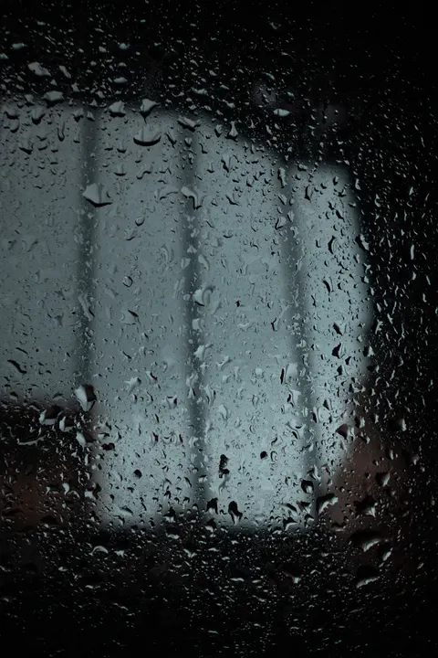 Rain Window Phone Wallpaper · rain · 1440×2160