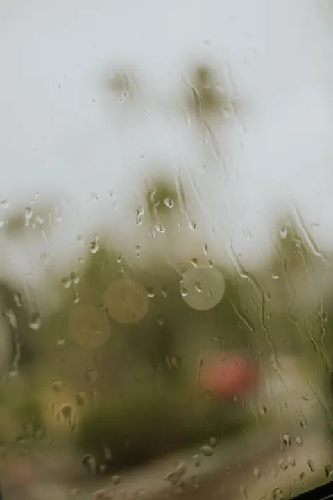Rain Window Phone Wallpaper · rain · 1440×2160