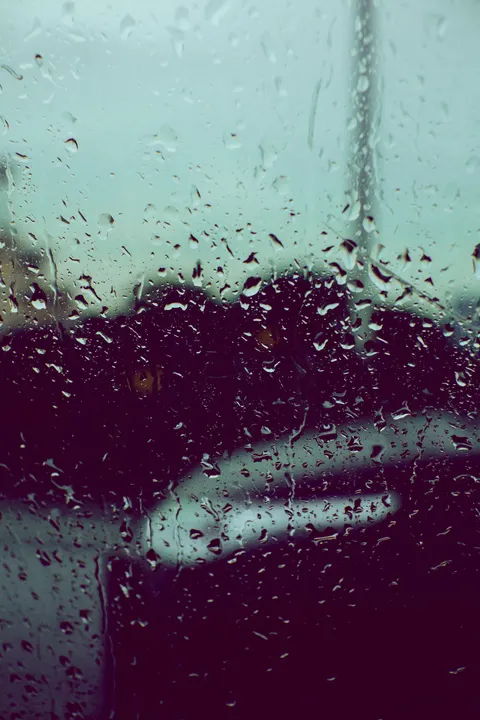 Rain Window Phone Wallpaper · rain · 1440×2160