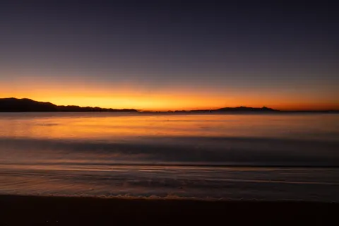 海上日落 4K桌布 · ocean · 3840×2561