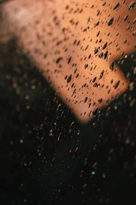 Rain Window Phone Wallpaper · rain · 1440×2160