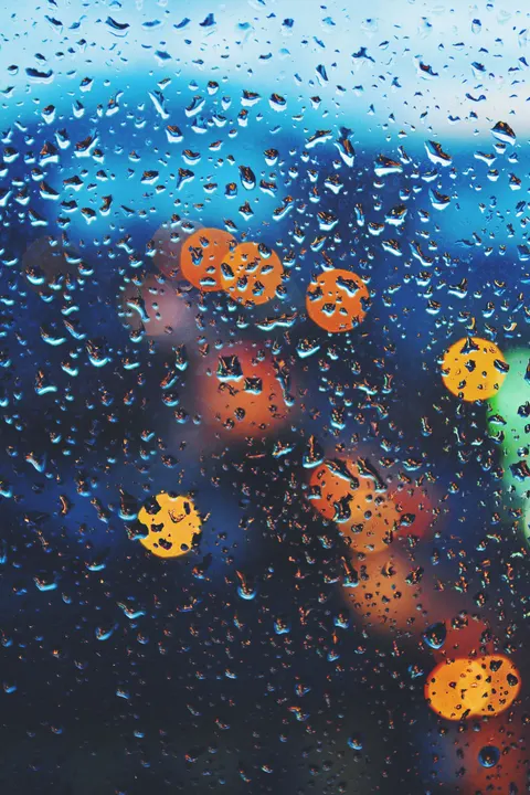 Rain Window Phone Wallpaper · rain · 1440×2160