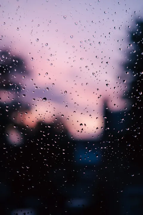 Rain Window Phone Wallpaper · rain · 1440×2160