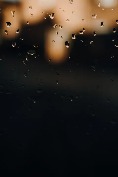 Rain Window Phone Wallpaper · rain · 1440×2160