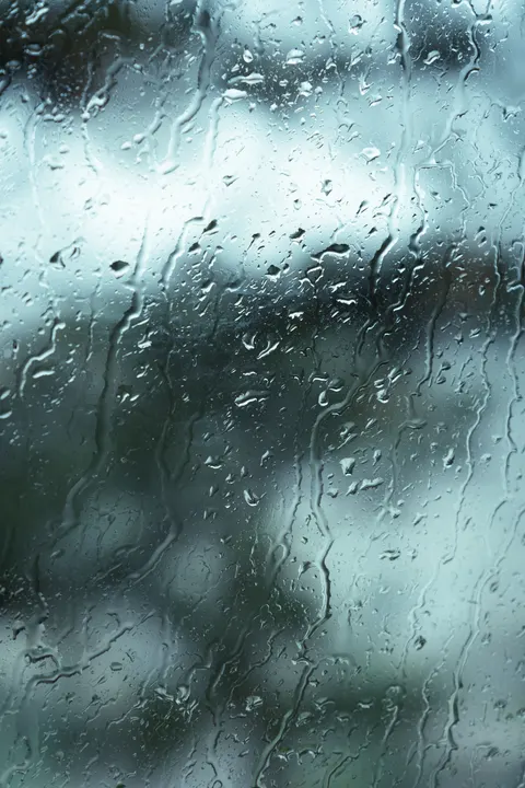 Rain Window Phone Wallpaper · rain · 1440×2160