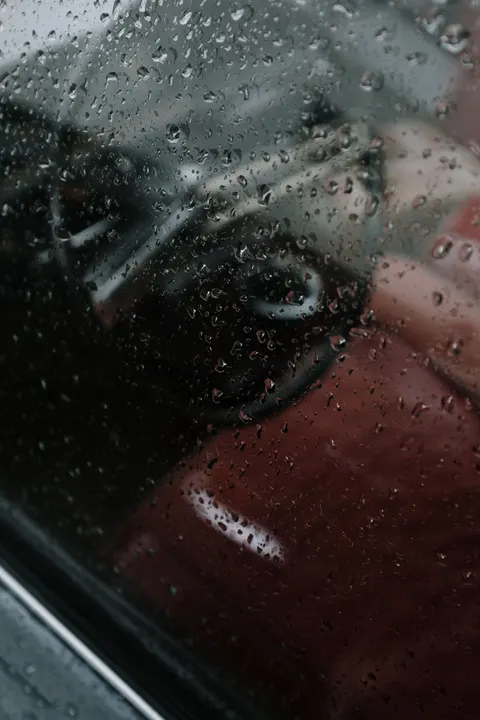 Rain Window Phone Wallpaper · rain · 1440×2160