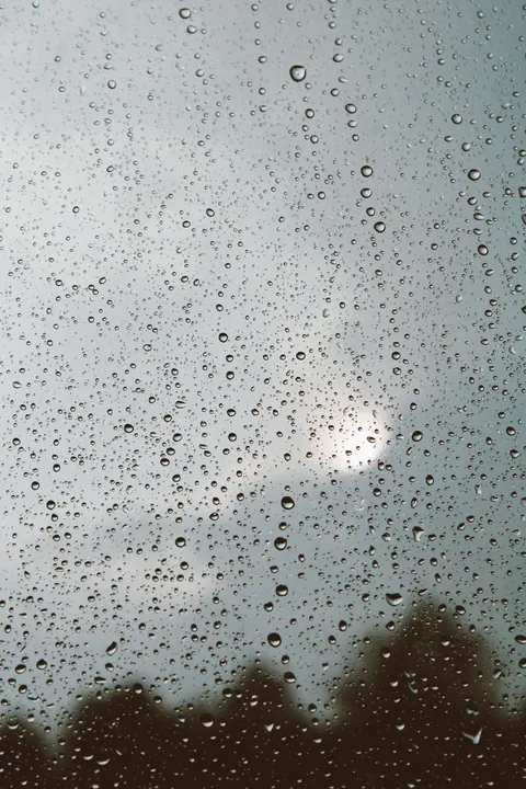 Rain Window Phone Wallpaper · rain · 1440×2160