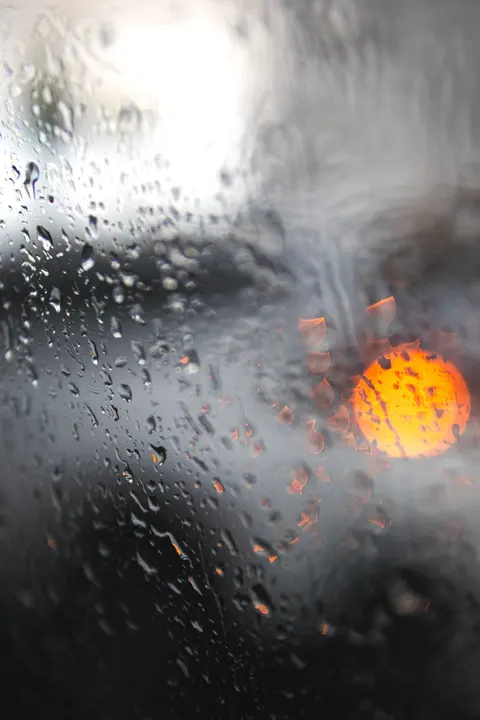 Rain Window Phone Wallpaper · rain · 1440×2160