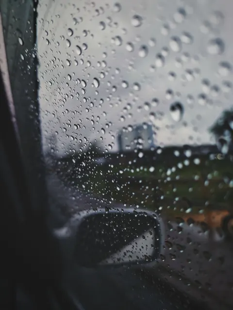 Rain Window Phone Wallpaper · rain · 1440×1920