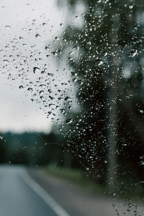 Rain Window Phone Wallpaper · rain · 1440×2160