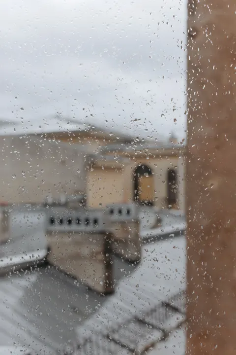 Rain Window Phone Wallpaper · rain · 1440×2160