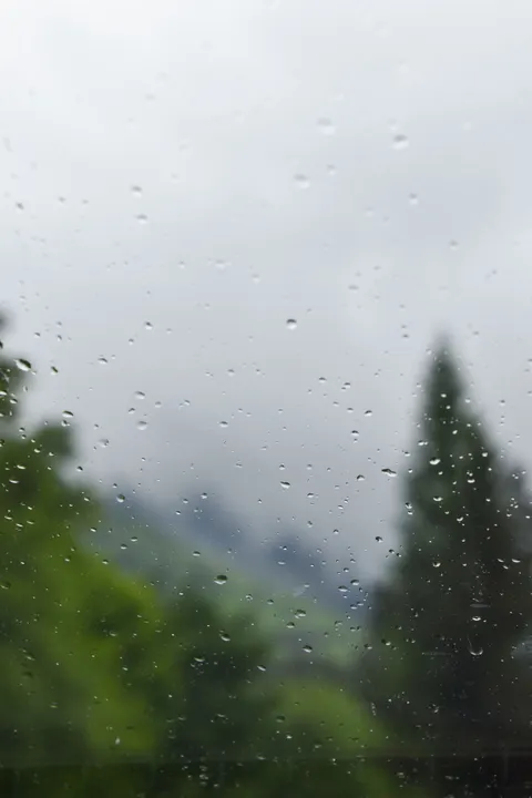 Rain Window Phone Wallpaper · rain · 1440×2160