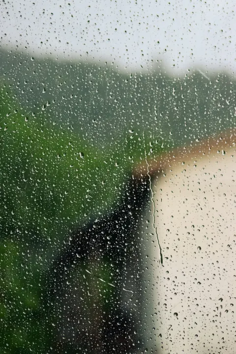 Rain Window Phone Wallpaper · rain · 1440×2160