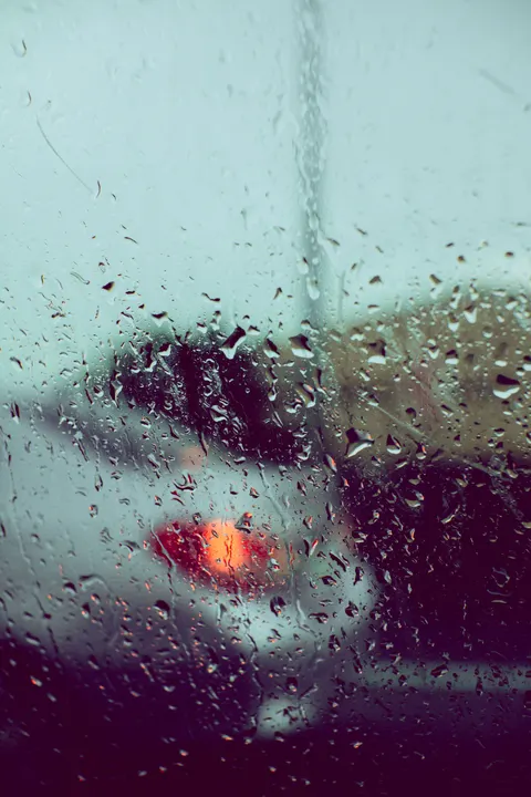 Rain Window Phone Wallpaper · rain · 1440×2160