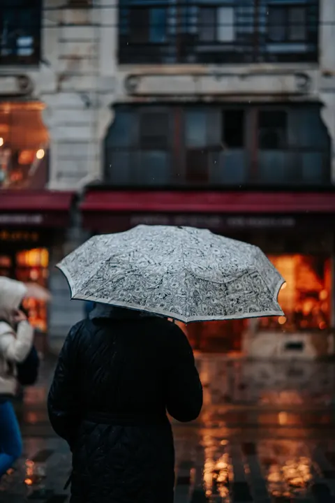 Rain Street Phone Wallpaper · rain · 1440×2160