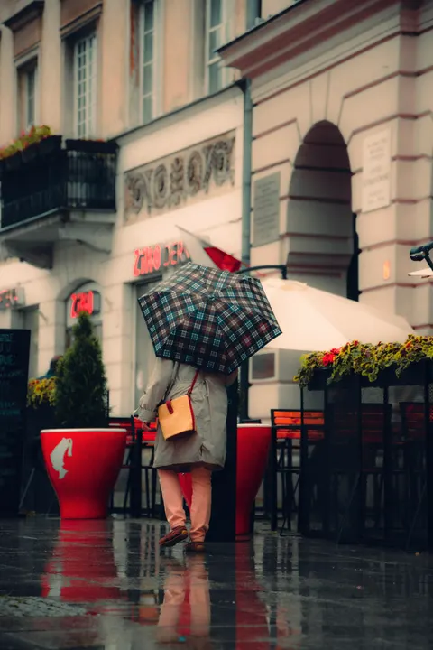 Rain Street Phone Wallpaper · rain · 1440×2160