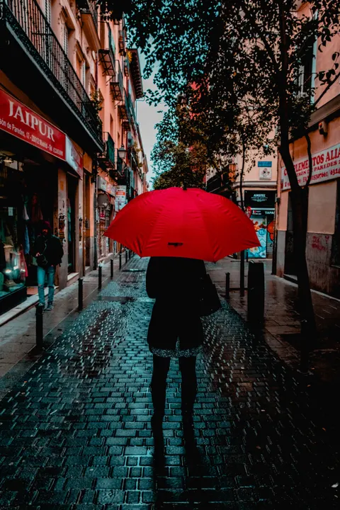 Regen auf der Straße Handy-Hintergrundbild · rain · 1440×2160
