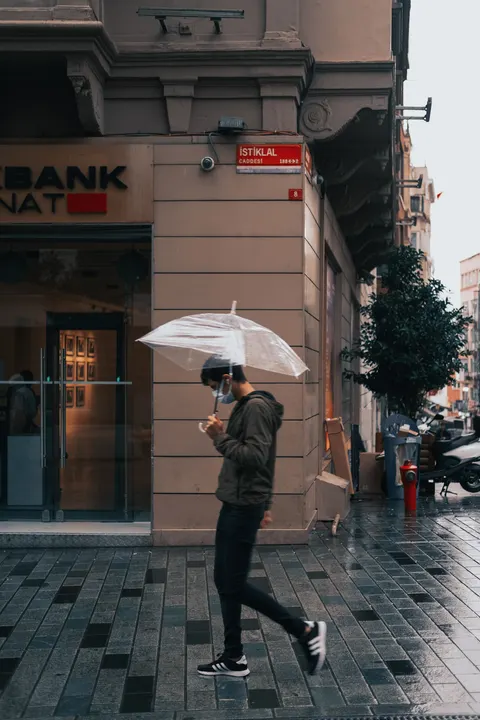 Rain Street Phone Wallpaper · rain · 1440×2160