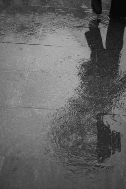 Rain Puddle Phone Wallpaper · rain · 1440×2160