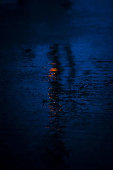 Rain Puddle Phone Wallpaper · rain · 1440×2160