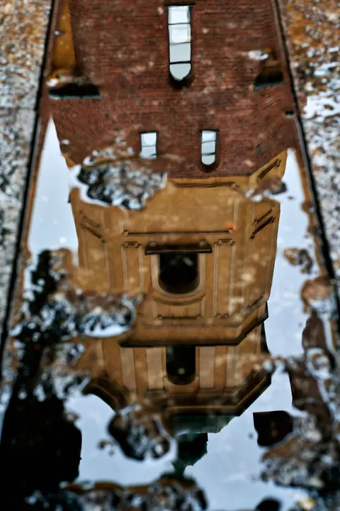 Rain Puddle Phone Wallpaper · rain · 1440×2160