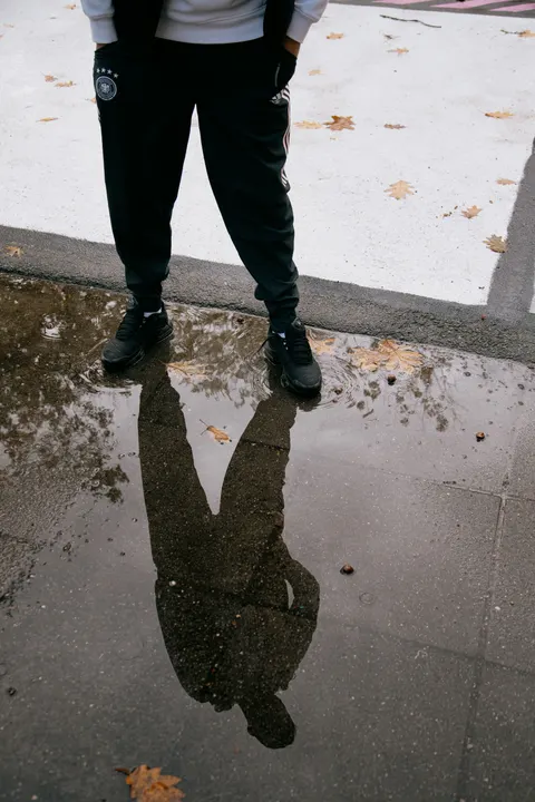 Rain Puddle Phone Wallpaper · rain · 1440×2160