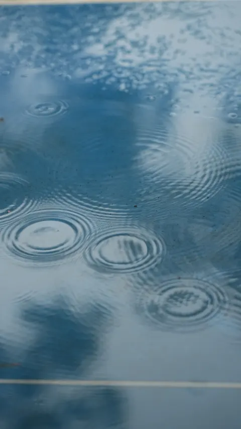 Rain Puddle Phone Wallpaper · rain · 1440×2559