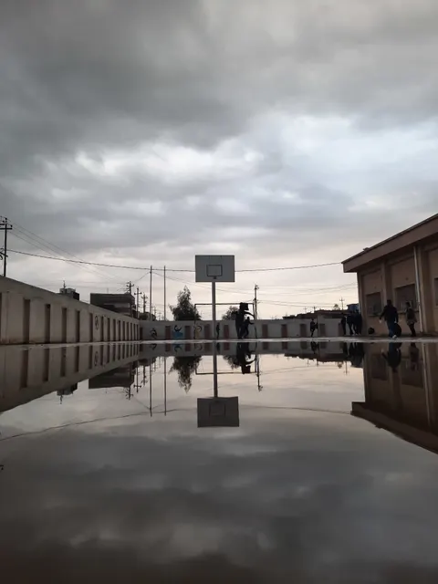 Rain Puddle Phone Wallpaper · rain · 1440×1920