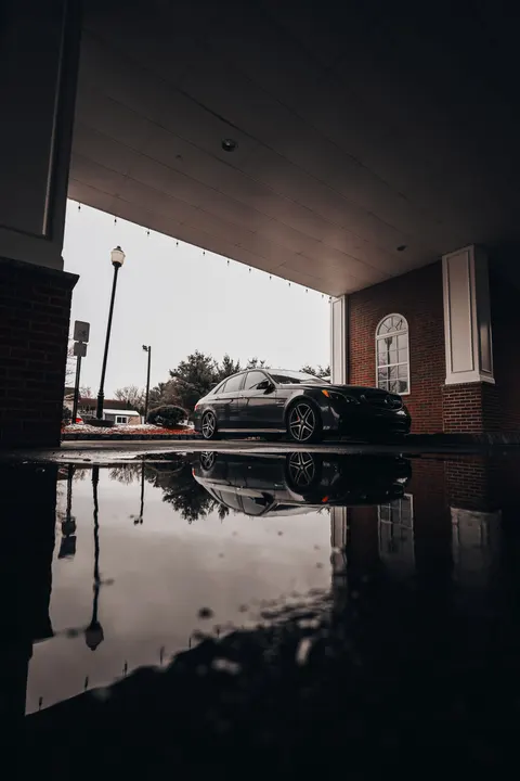 Rain Puddle Phone Wallpaper · rain · 1440×2160