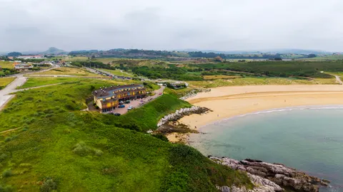 Beach from Above 4K Wallpaper · ocean · 3840×2160