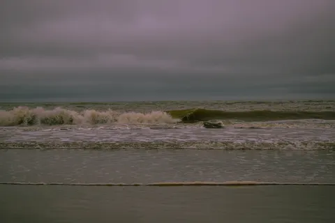 Stormy Sea 4K Wallpaper · ocean · 3840×2560