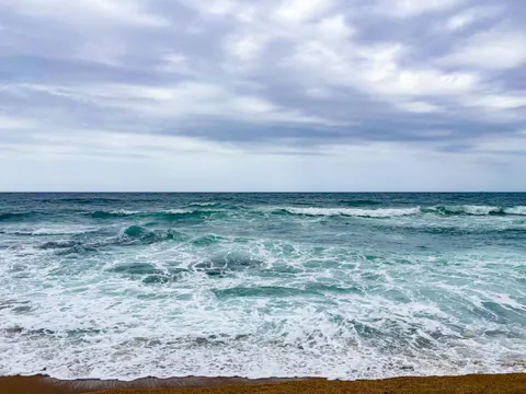 Stormy Sea 4K Wallpaper · ocean · 3840×2880