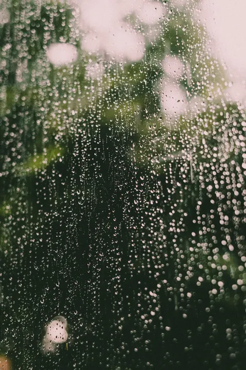 Rain Window Phone Wallpaper · rain · 1440×2160