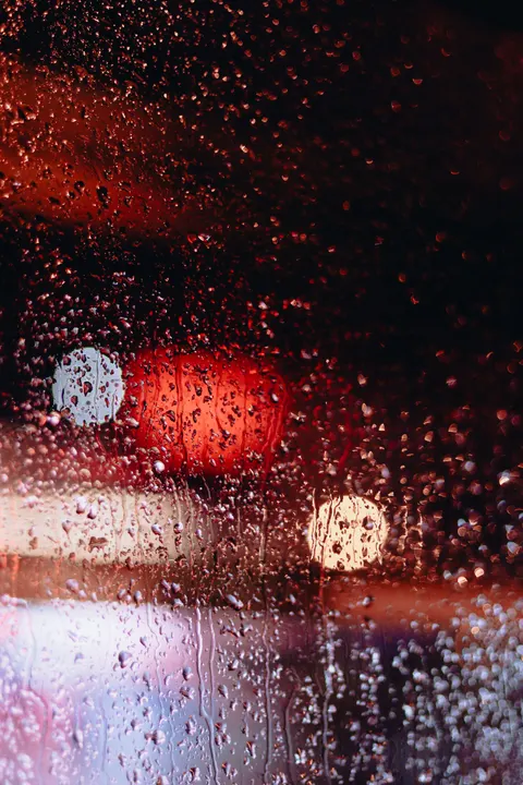 Rain Window Phone Wallpaper · rain · 1440×2160