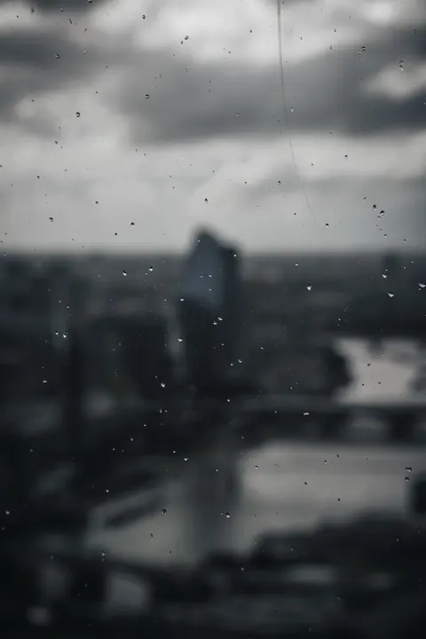 Rain Window Phone Wallpaper · rain · 1440×2160