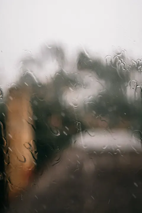 Rain Window Phone Wallpaper · rain · 1440×2160