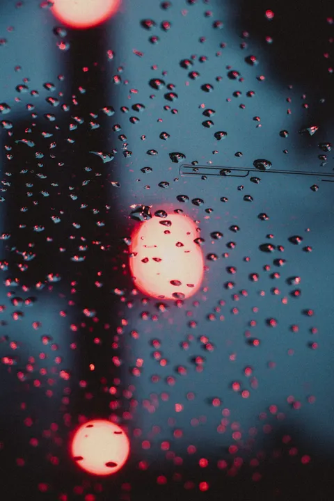 Rain Window Phone Wallpaper · rain · 1440×2160