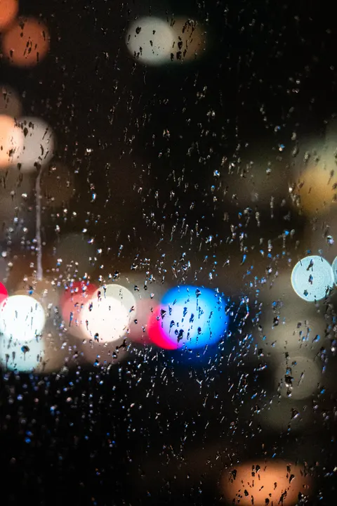 Rain Window Phone Wallpaper · rain · 1440×2160