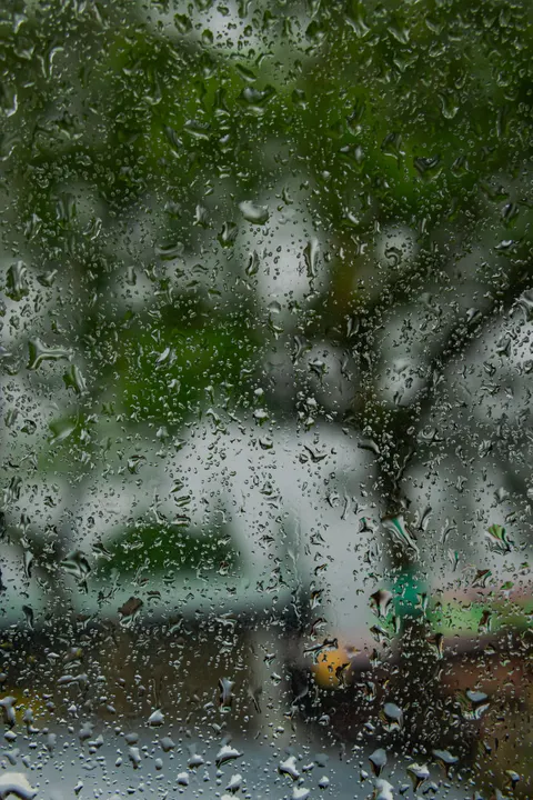 Rain Window Phone Wallpaper · rain · 1440×2160
