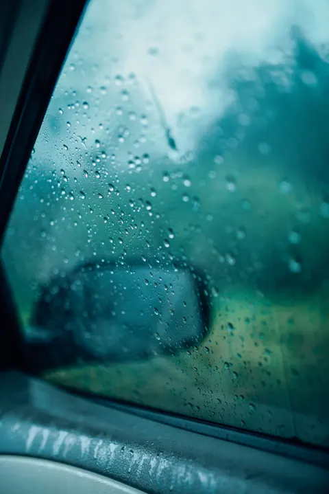 Rain Window Phone Wallpaper · rain · 1440×2158