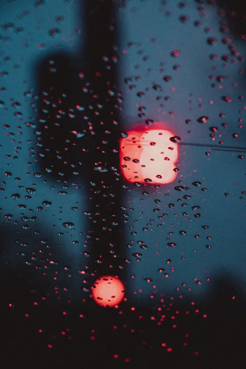 Rain Window Phone Wallpaper · rain · 1440×2160