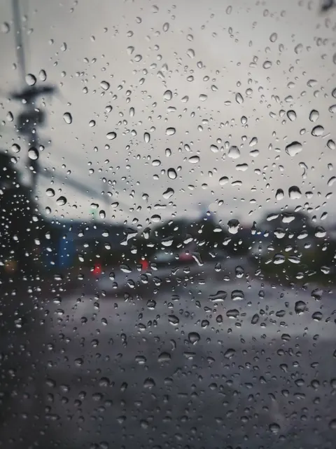 Rain Window Phone Wallpaper · rain · 1440×1920