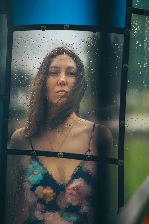 Rain Window Phone Wallpaper · rain · 1440×2160